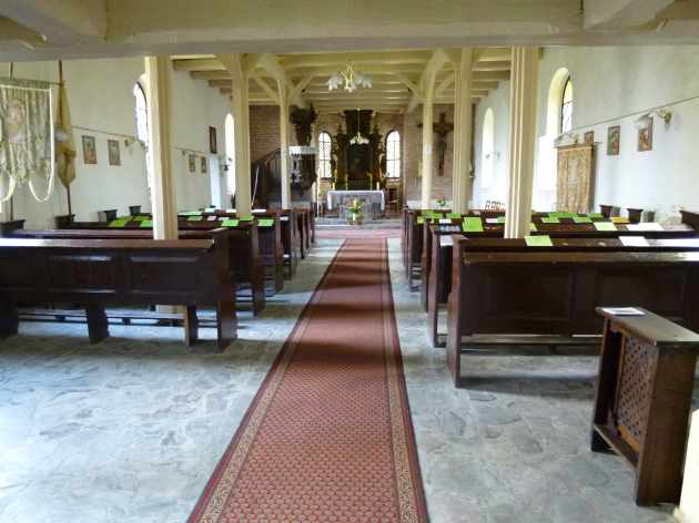 Lenzen Kirche Interieur