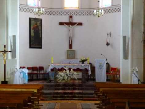 Kirche Altmarrin Interieur